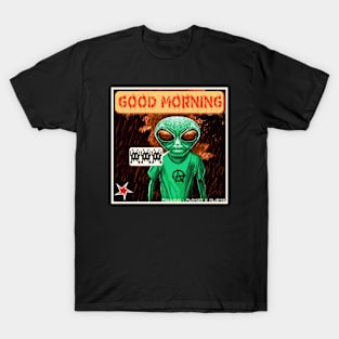 Funny Alien Sci Fi T-Shirt